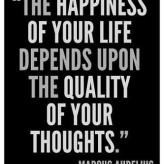 Thoughts and Happiness